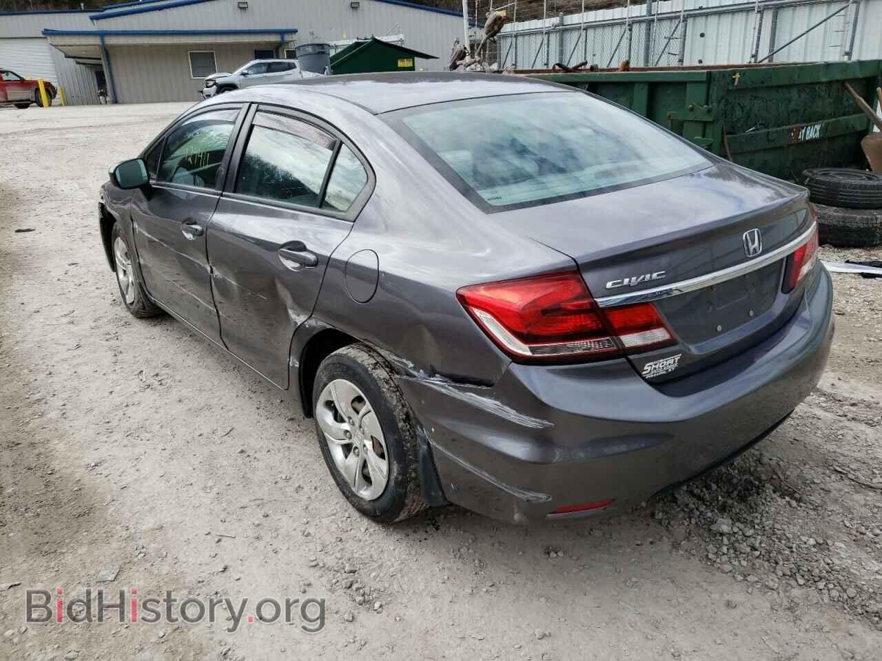 2014 HONDA CIVIC - VIN: 19XFB2F50EE009167 - Фото 3