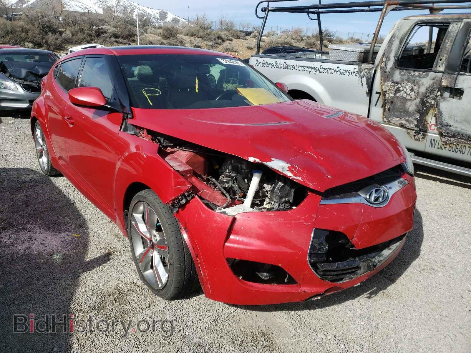 Фотография KMHTC6AD4DU104395 - HYUNDAI VELOSTER 2013
