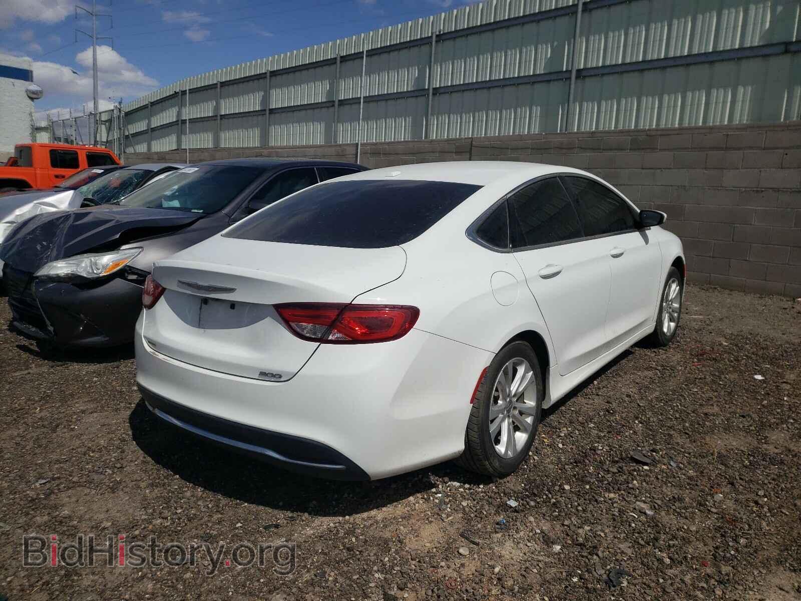 2015 CHRYSLER 200 - VIN: 1C3CCCABXFN734232 - Фото 4