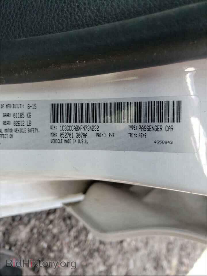 2015 CHRYSLER 200 - VIN: 1C3CCCABXFN734232 - Фото 10