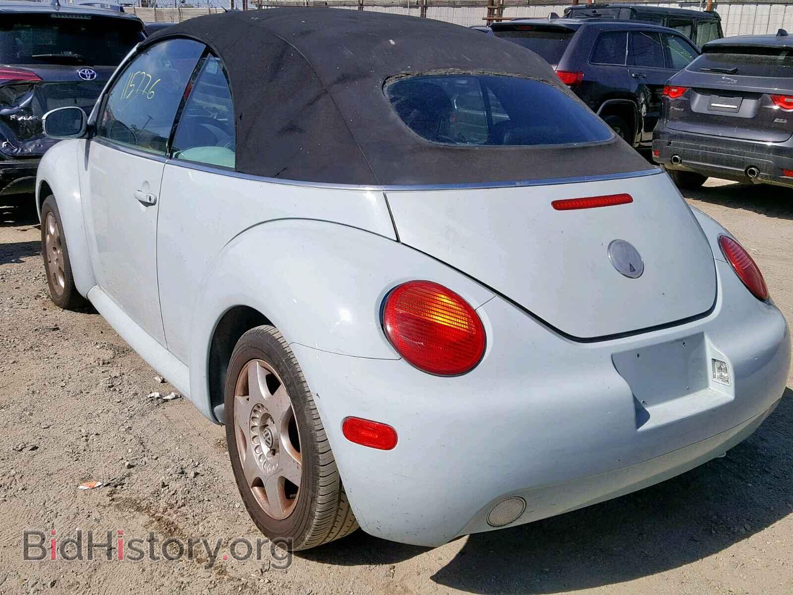 2003 VOLKSWAGEN BEETLE - VIN: 3VWCK21Y13M321423 - Фото 3