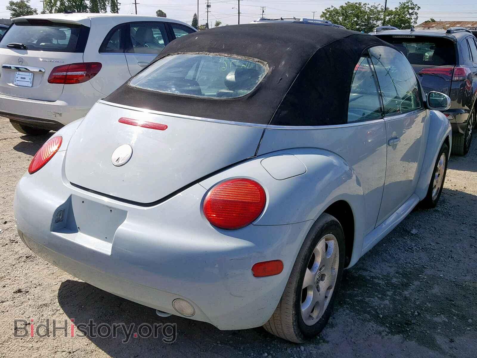 2003 VOLKSWAGEN BEETLE - VIN: 3VWCK21Y13M321423 - Фото 4