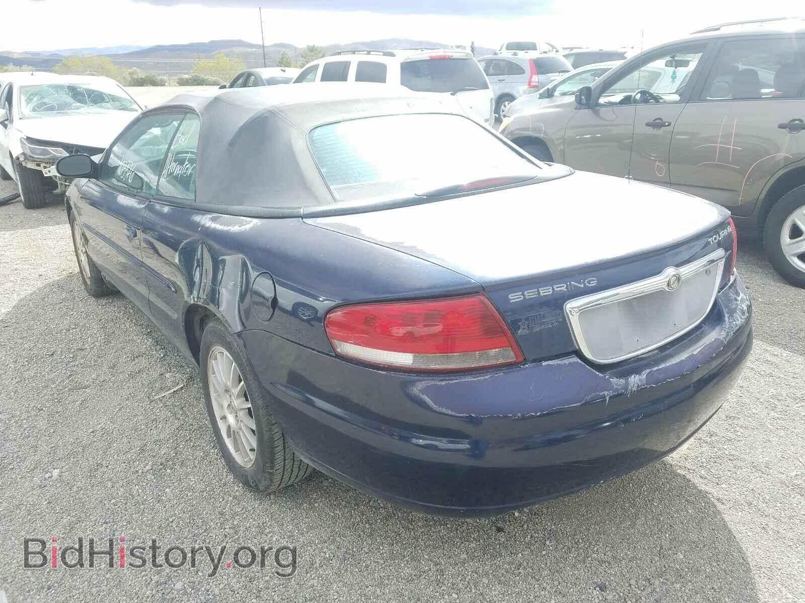 2005 CHRYSLER SEBRING - VIN: 1C3EL55R35N625234 - Фото 3