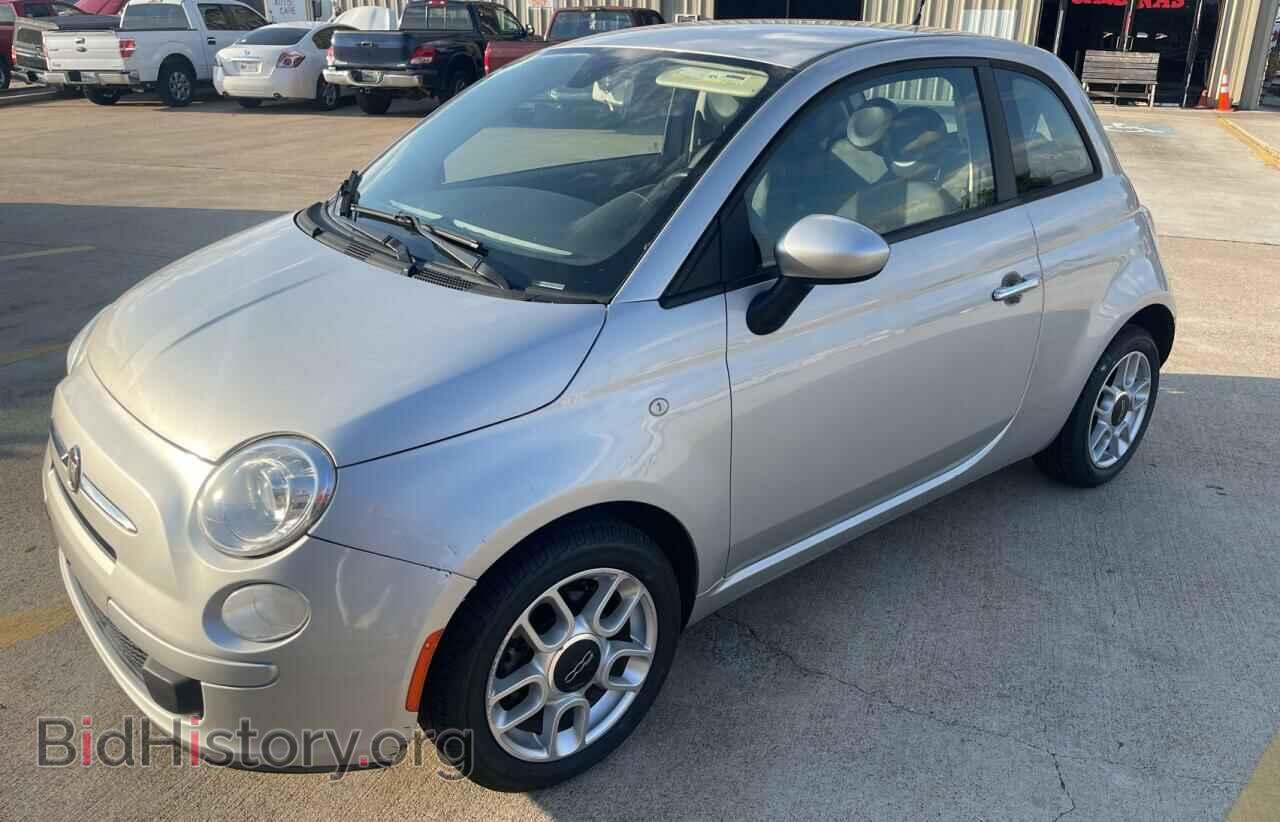 2013 FIAT 500 - VIN: 3C3CFFARXDT649197 - Фото 2