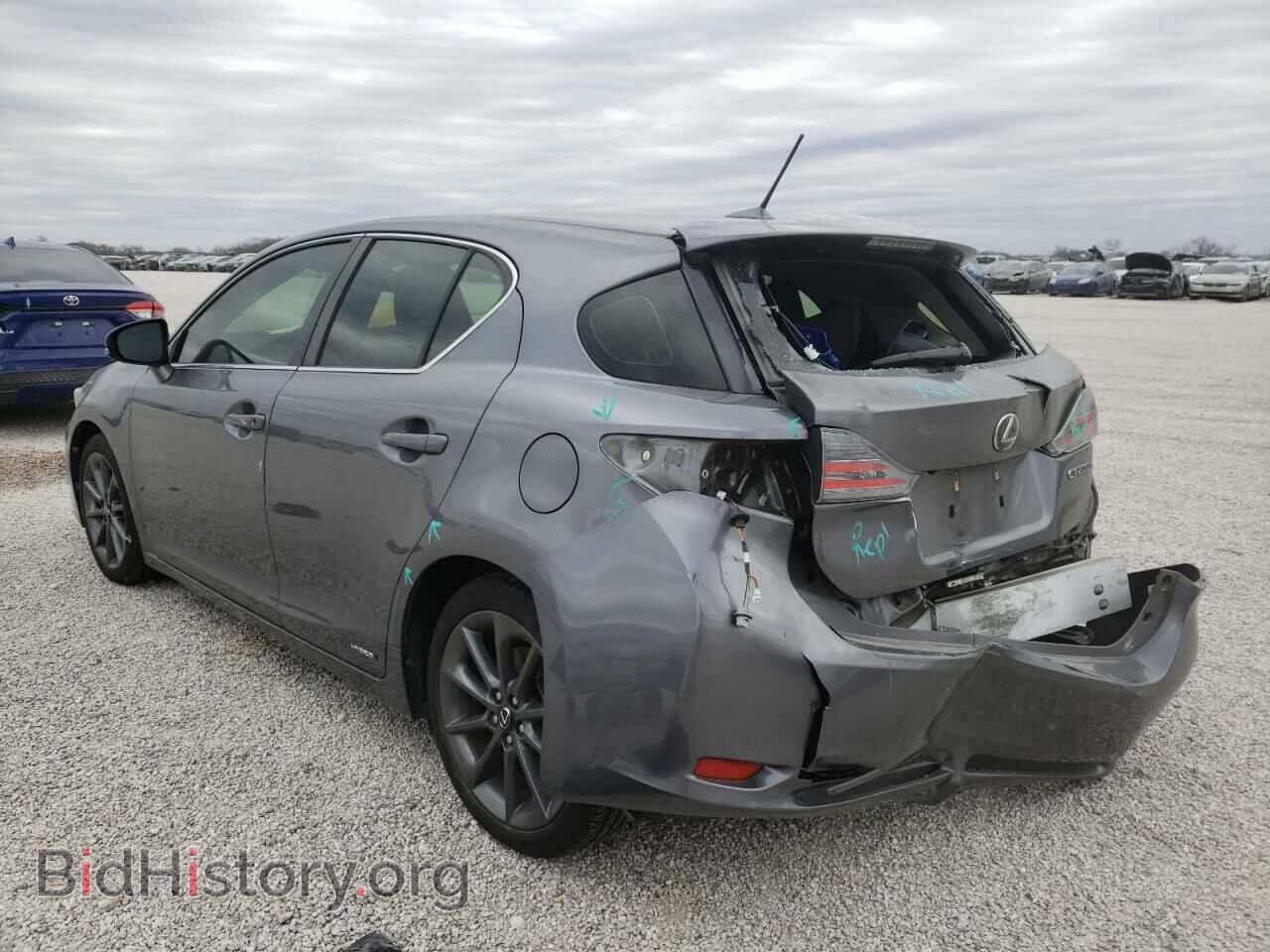 2013 LEXUS CT 200 - VIN: JTHKD5BH4D2128733 - Фото 3