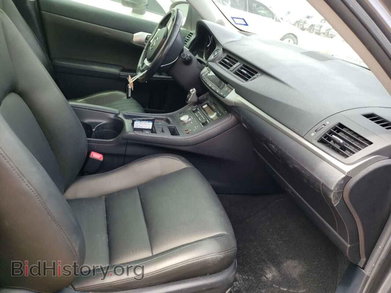 2013 LEXUS CT 200 - VIN: JTHKD5BH4D2128733 - Фото 5