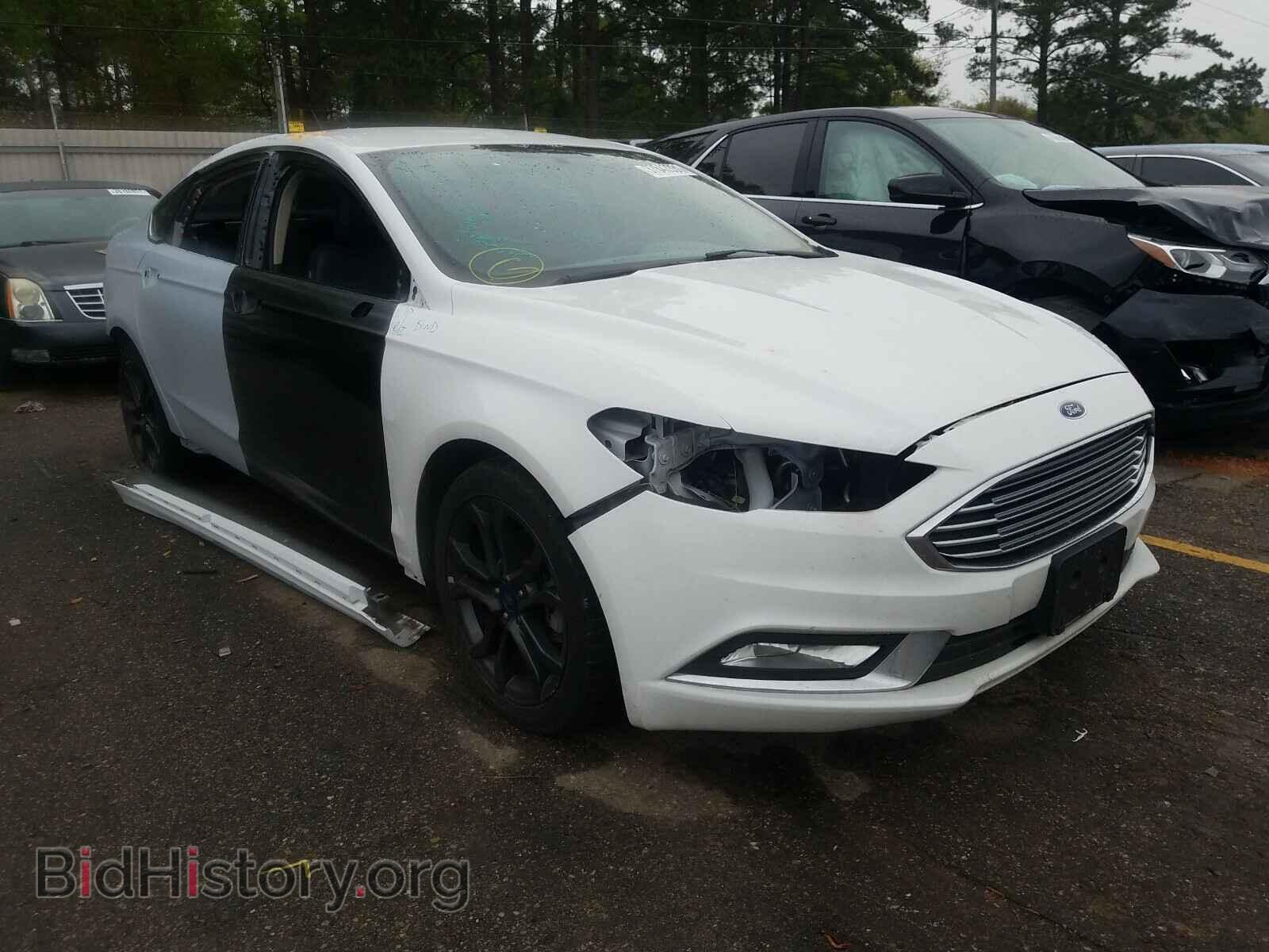 Photo 3FA6P0LU3JR137252 - FORD FUSION 2018