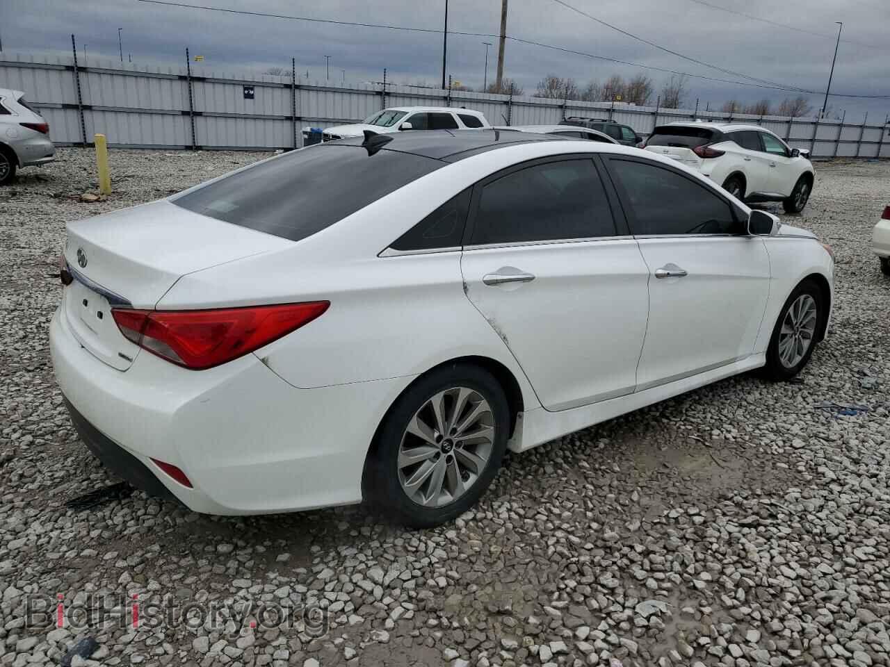 2014 HYUNDAI SONATA - VIN: 5NPEC4AC0EH911307 - Фото 3