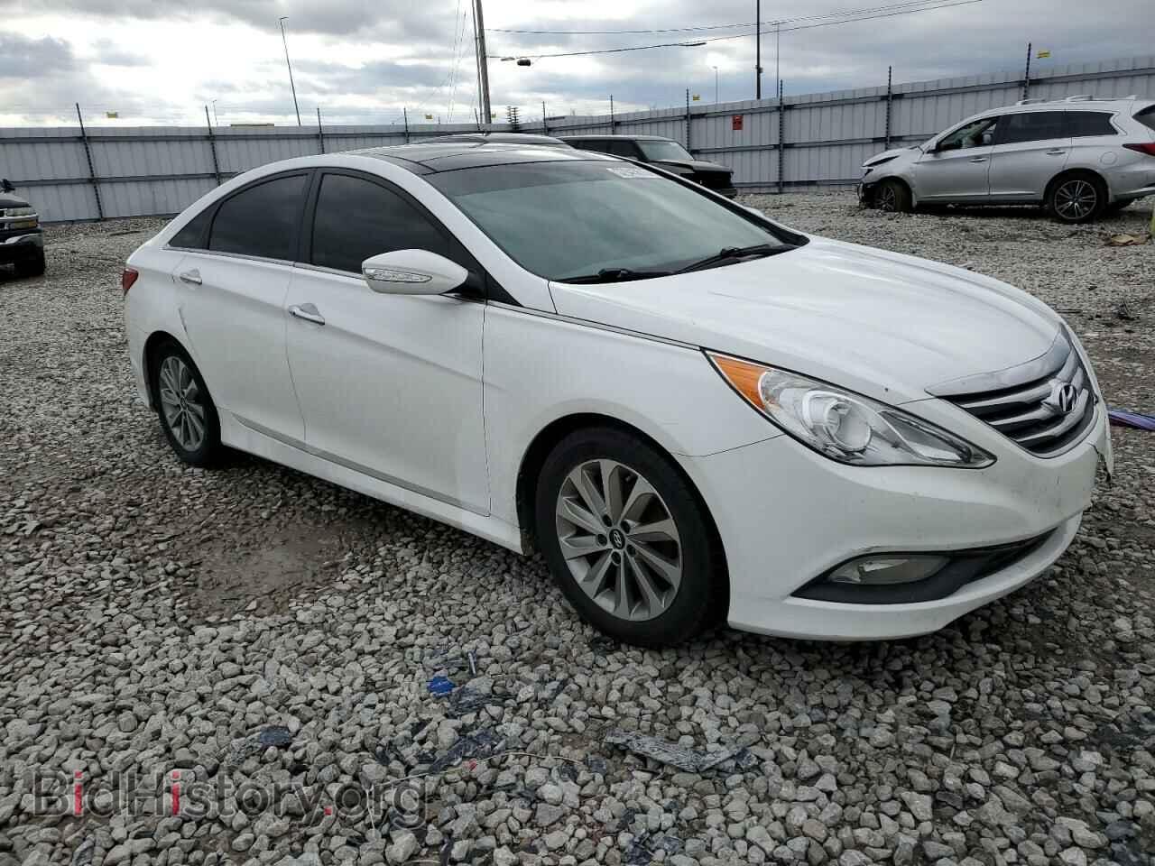 2014 HYUNDAI SONATA - VIN: 5NPEC4AC0EH911307 - Фото 4