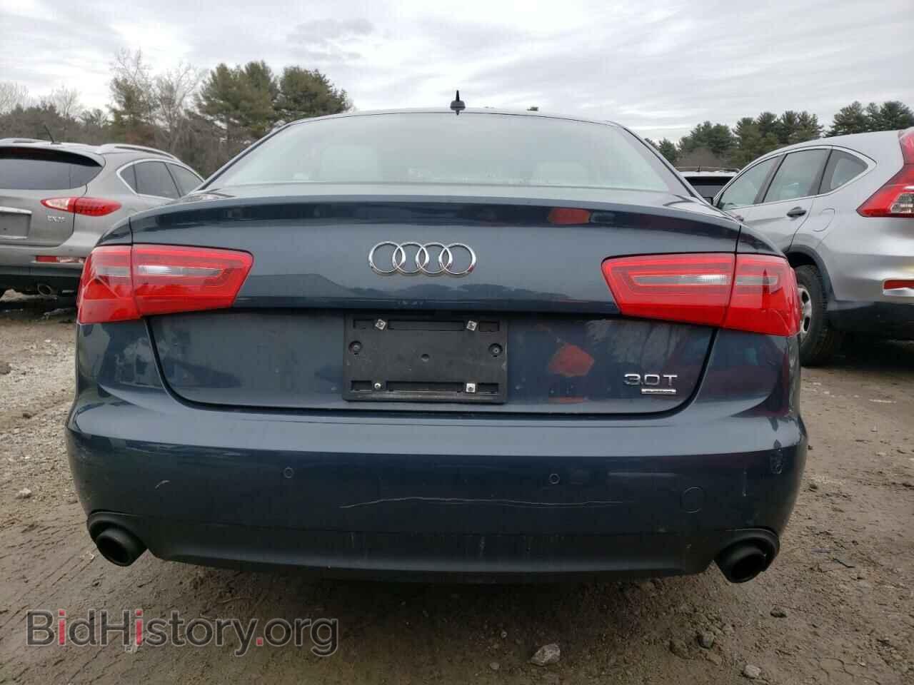 2013 AUDI A6 - VIN: WAUGGAFC2DN026266 - Фото 6