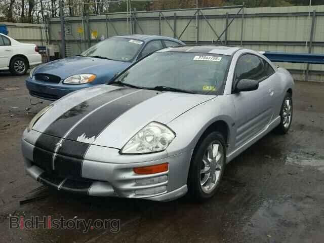 2002 MITSUBISHI ECLIPSE - VIN: 4A3AC54H82E005622 - Фото 2