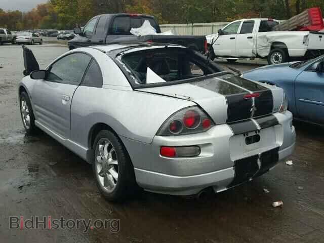 2002 MITSUBISHI ECLIPSE - VIN: 4A3AC54H82E005622 - Фото 3