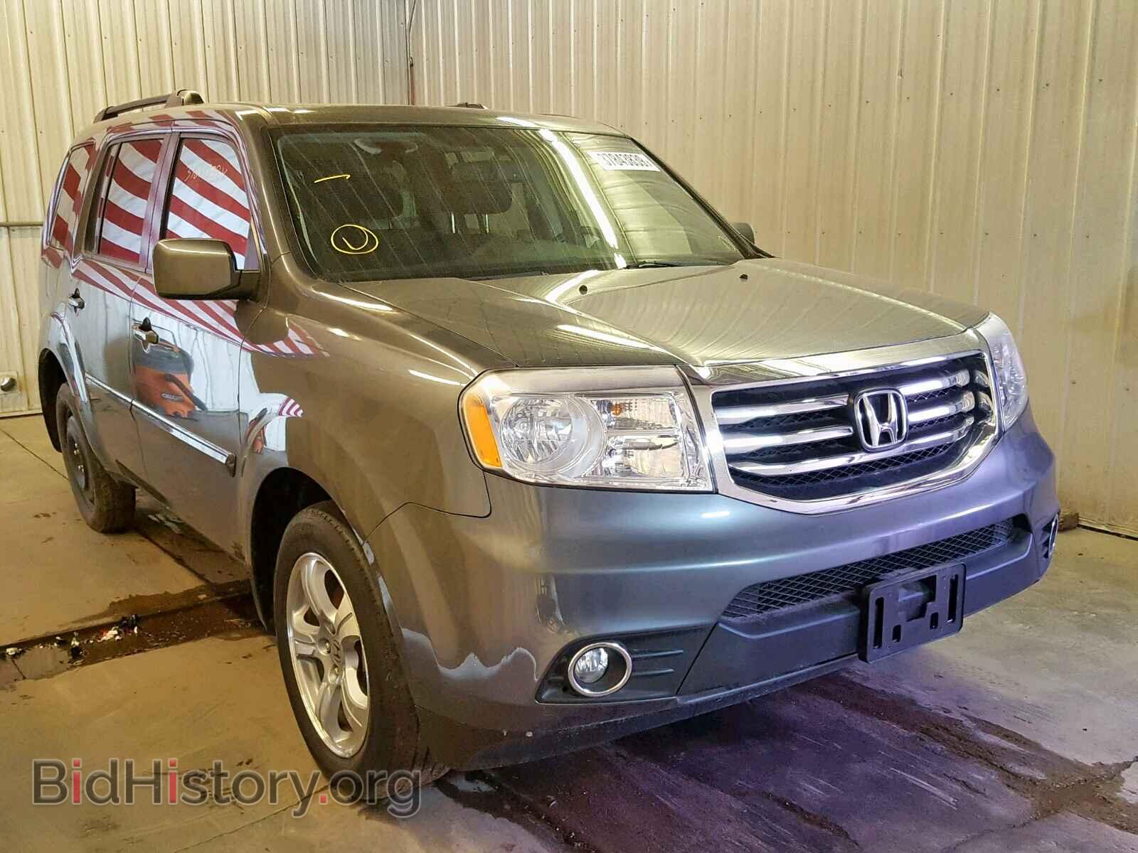 Photo 5FNYF4H5XDB060447 - HONDA PILOT EXL 2013
