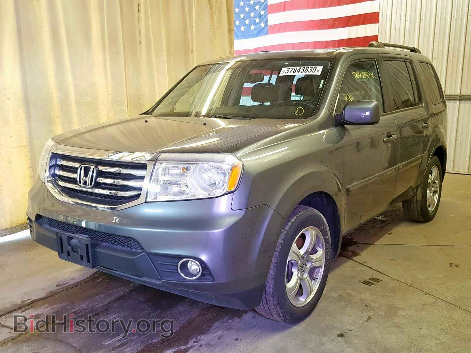2013 HONDA PILOT EXL - VIN: 5FNYF4H5XDB060447 - Фото 2