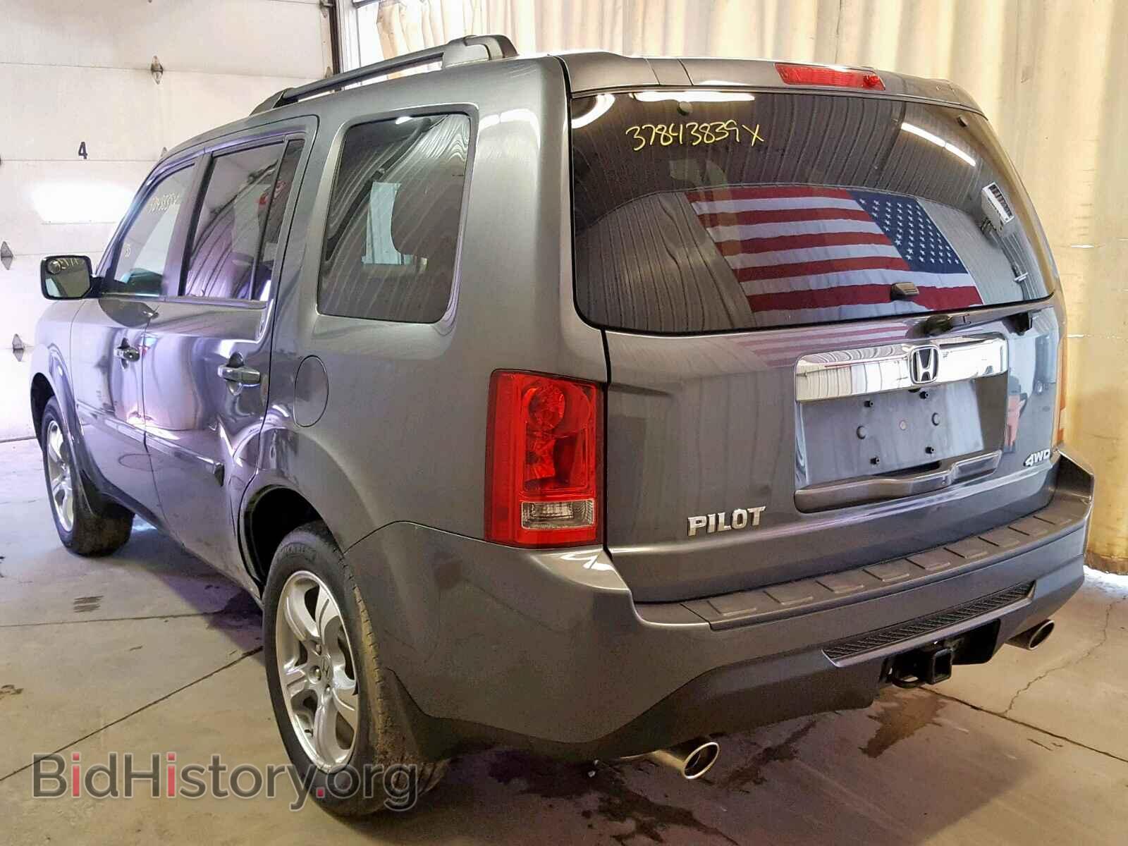 2013 HONDA PILOT EXL - VIN: 5FNYF4H5XDB060447 - Фото 3