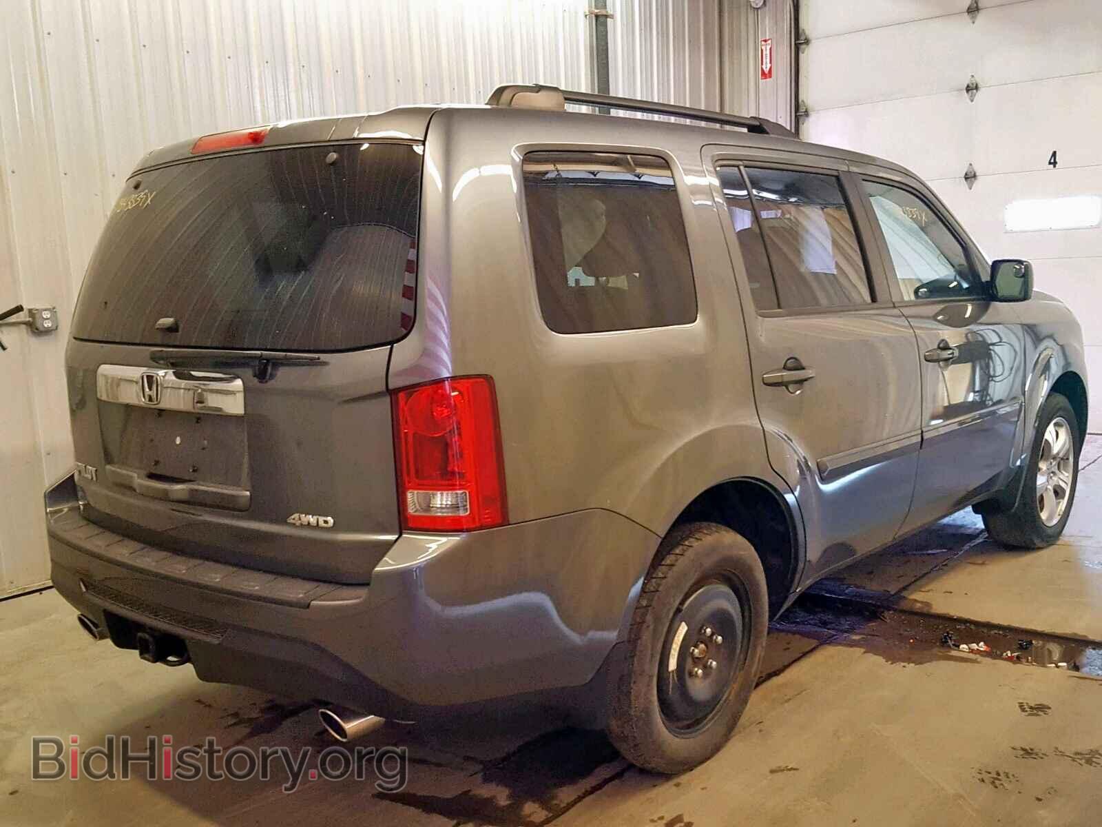 2013 HONDA PILOT EXL - VIN: 5FNYF4H5XDB060447 - Фото 4