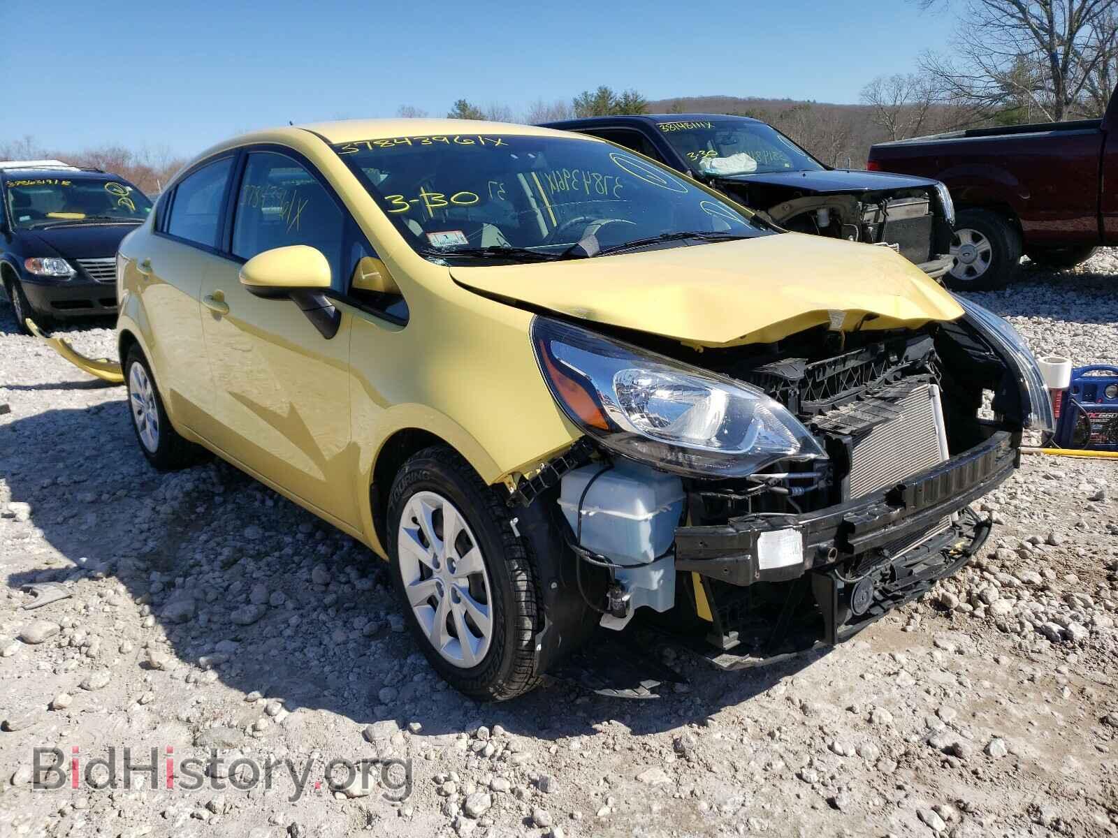 Фотография KNADM4A39G6576289 - KIA RIO 2016