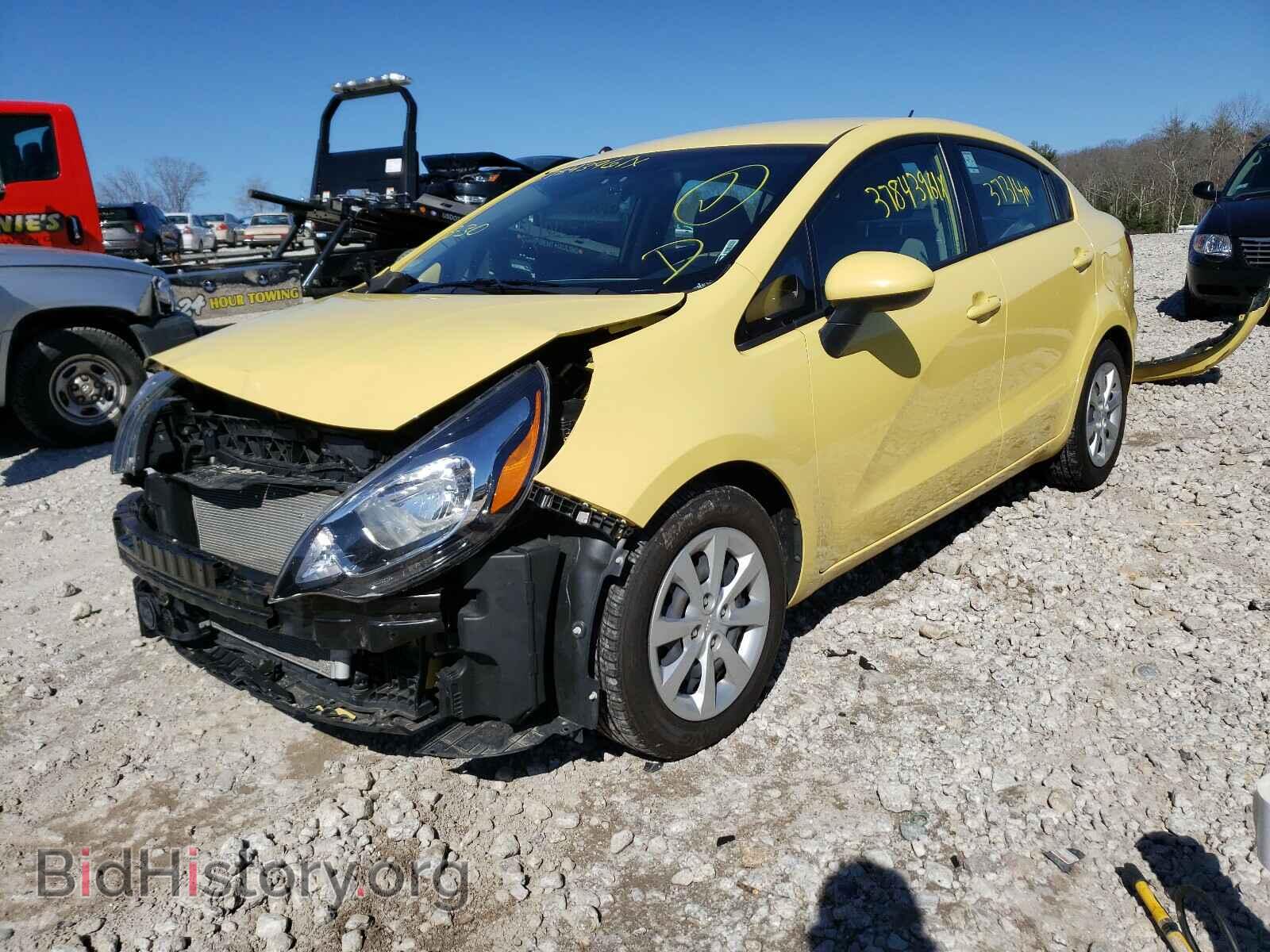 2016 KIA RIO - VIN: KNADM4A39G6576289 - Фото 2