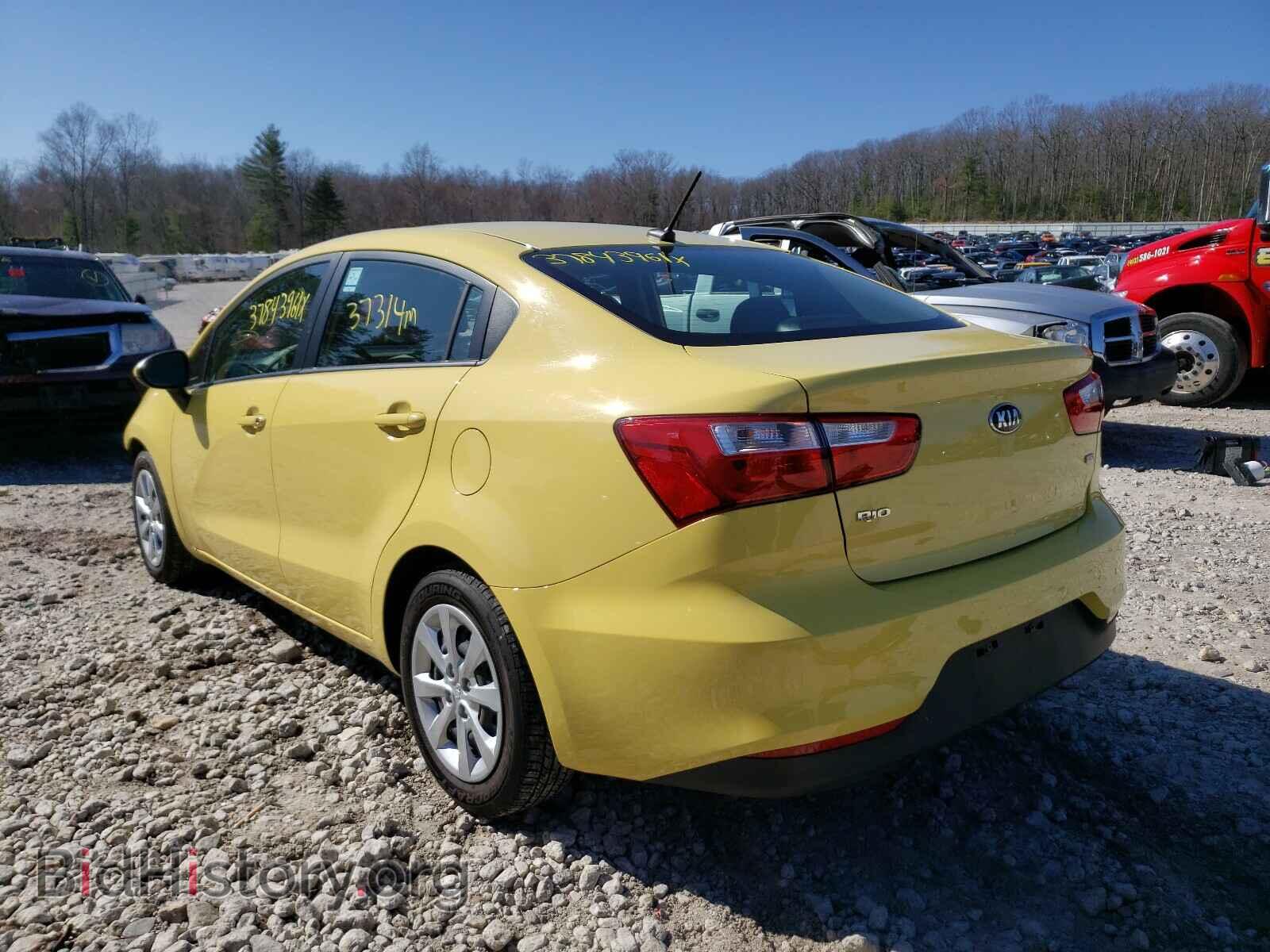 2016 KIA RIO - VIN: KNADM4A39G6576289 - Фото 3