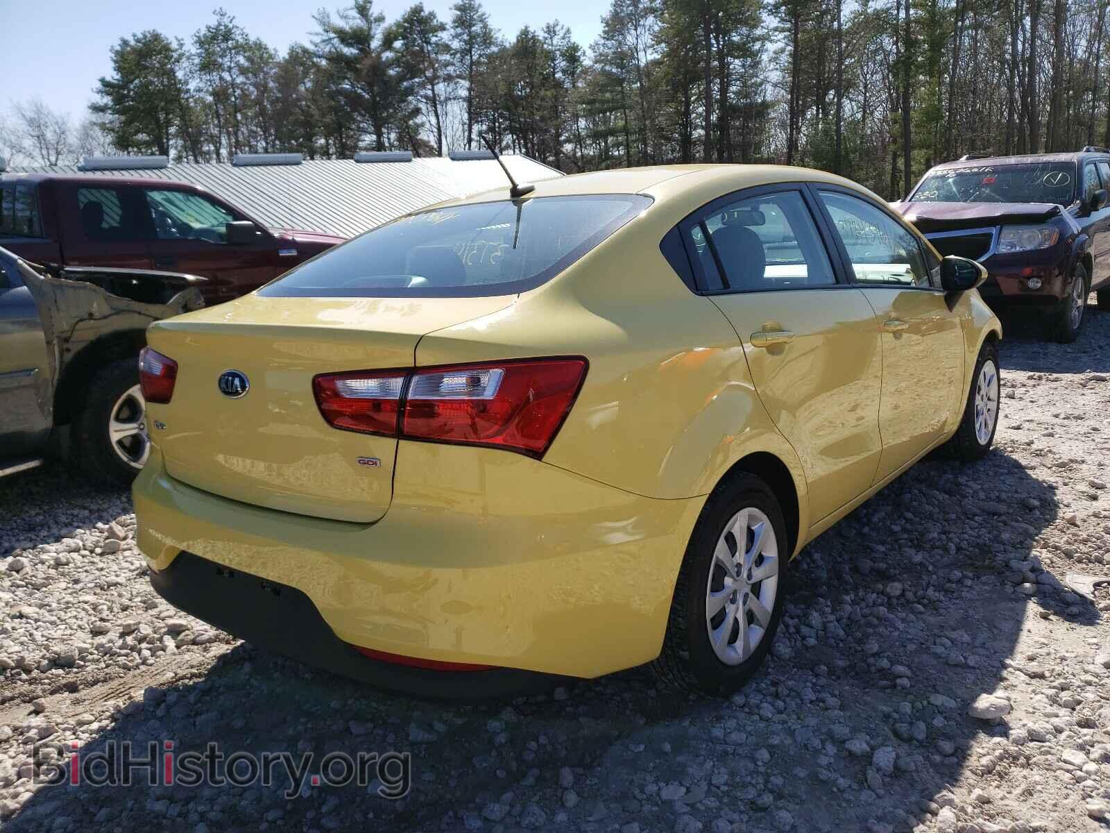 2016 KIA RIO - VIN: KNADM4A39G6576289 - Фото 4