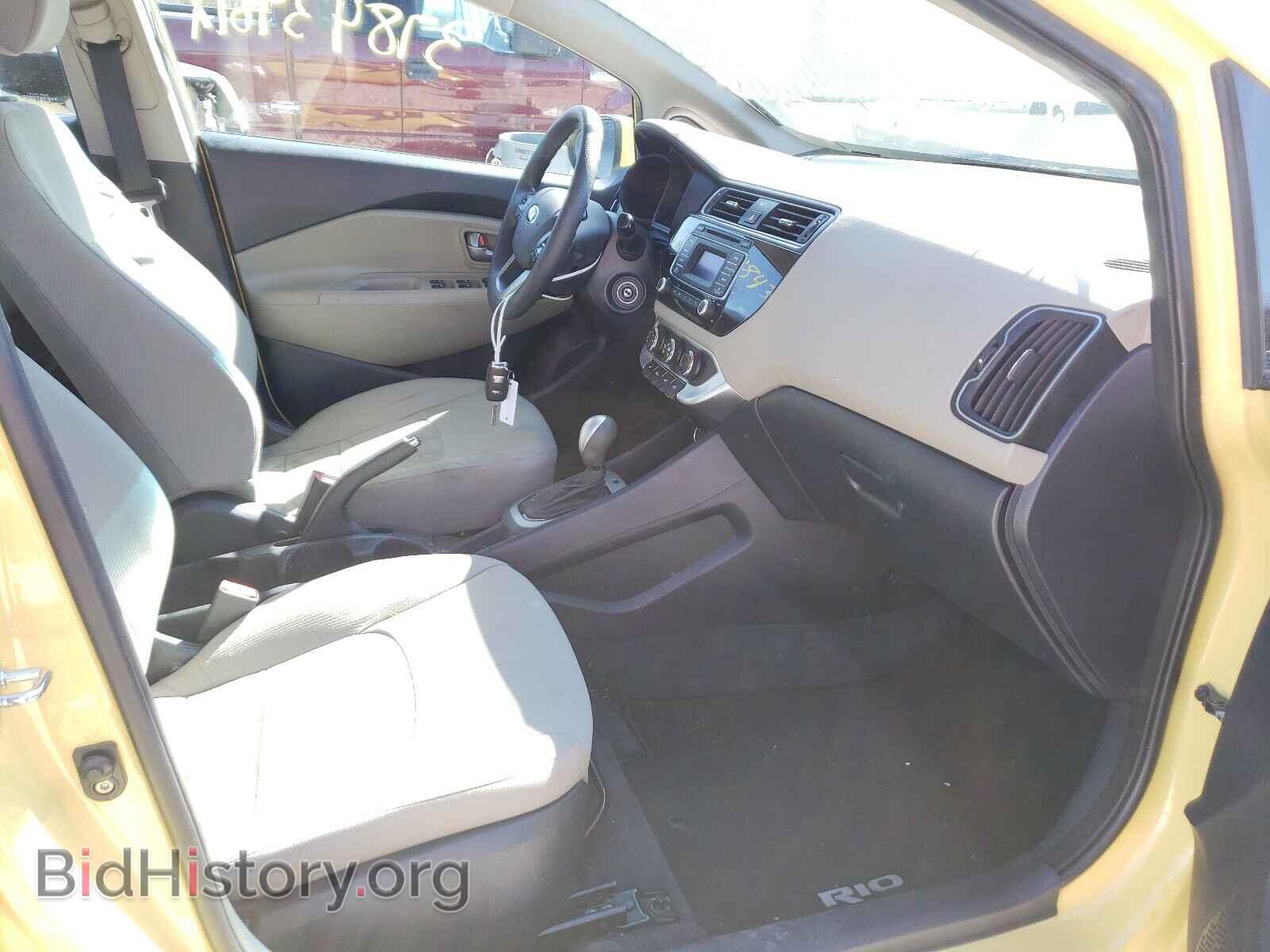 2016 KIA RIO - VIN: KNADM4A39G6576289 - Фото 5
