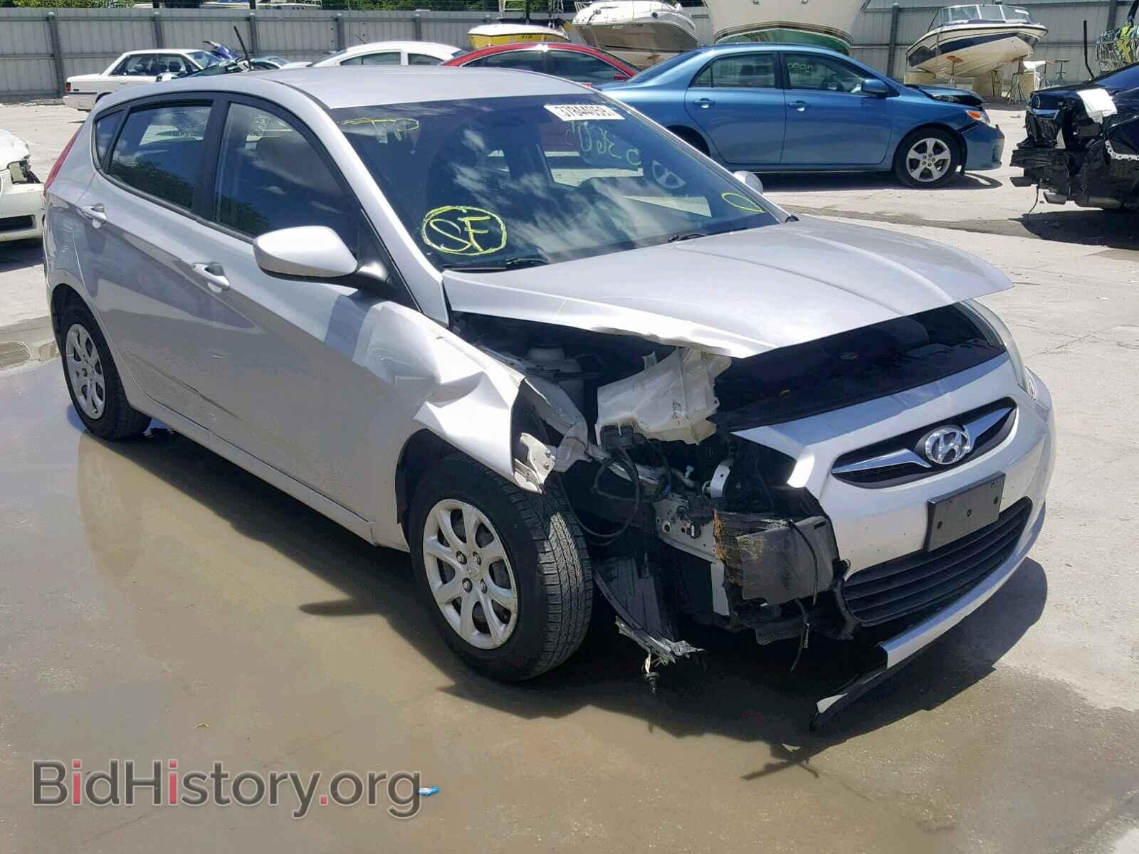 Photo KMHCT5AEXCU008157 - HYUNDAI ACCENT 2012