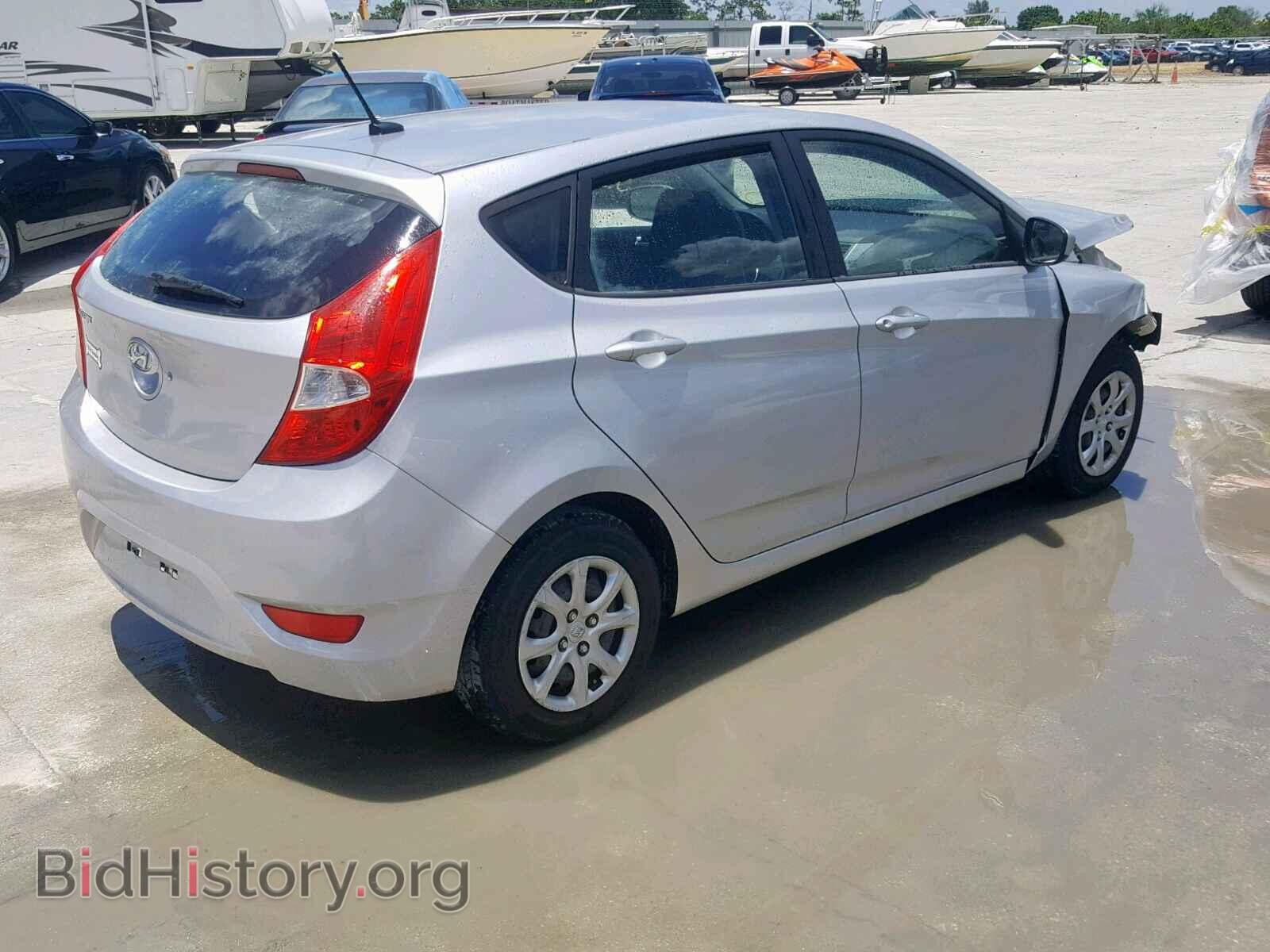 2012 HYUNDAI ACCENT - VIN: KMHCT5AEXCU008157 - Фото 4