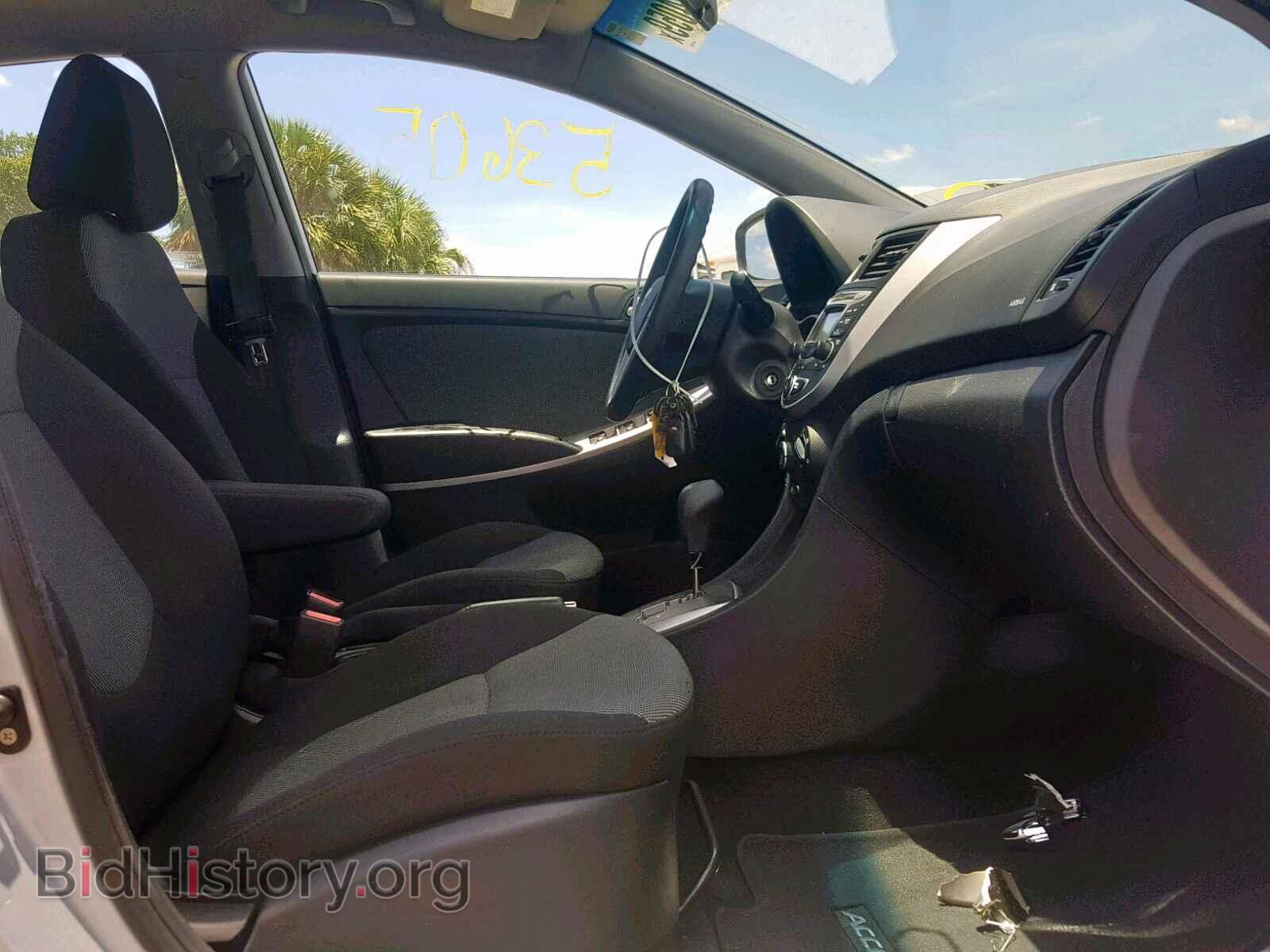 2012 HYUNDAI ACCENT - VIN: KMHCT5AEXCU008157 - Фото 5
