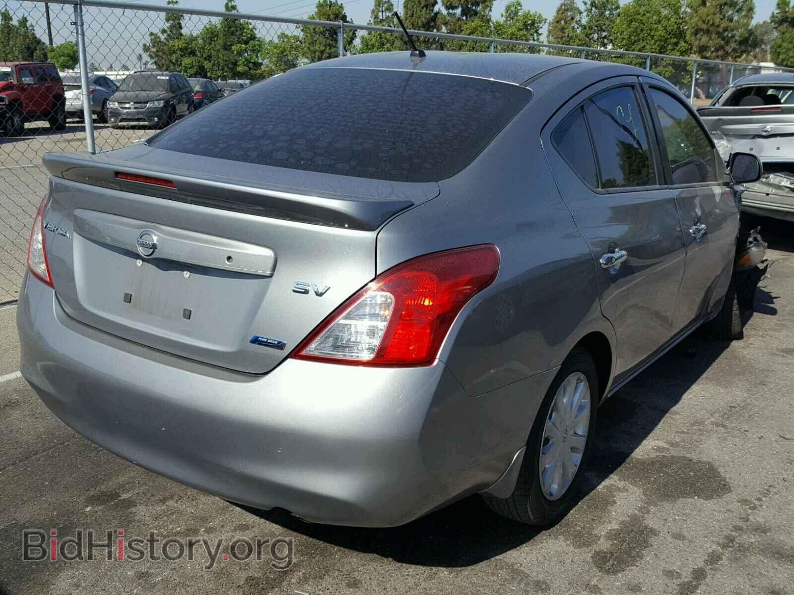 2013 NISSAN VERSA - VIN: 3N1CN7AP2DL885848 - Фото 4