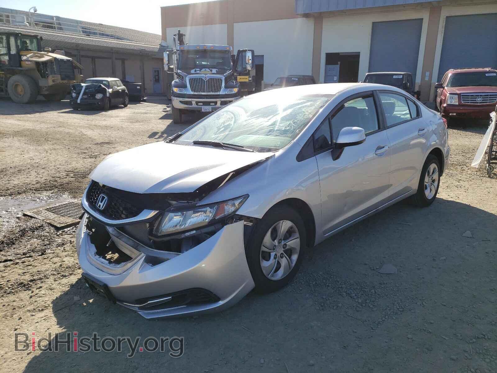 2013 HONDA CIVIC - VIN: 19XFB2F57DE245345 - Фото 2