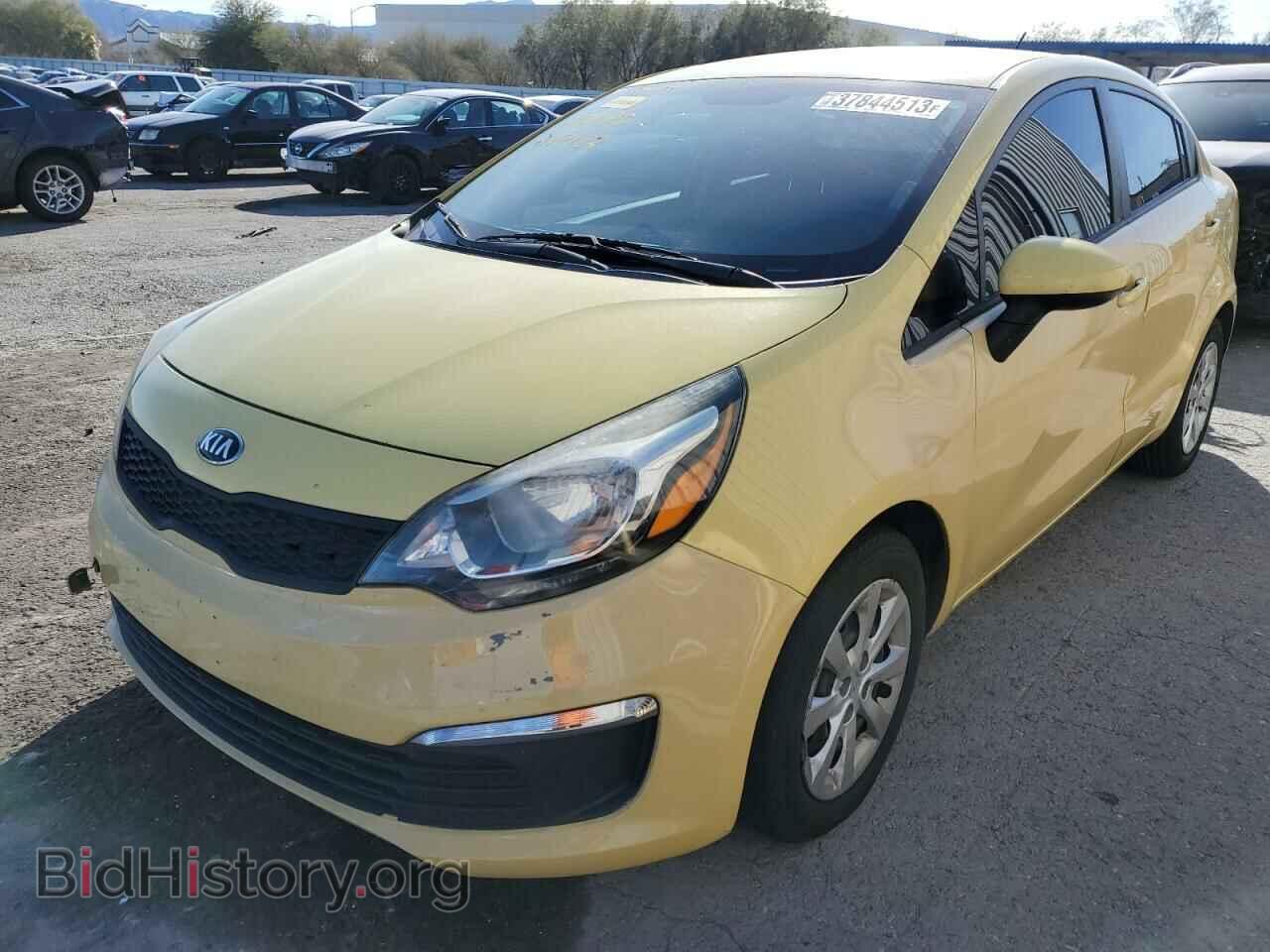 Фотография KNADM4A35G6559683 - KIA RIO 2016
