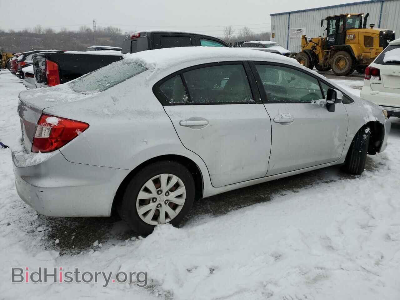 2012 HONDA CIVIC - VIN: 19XFB2F59CE025350 - Фото 3