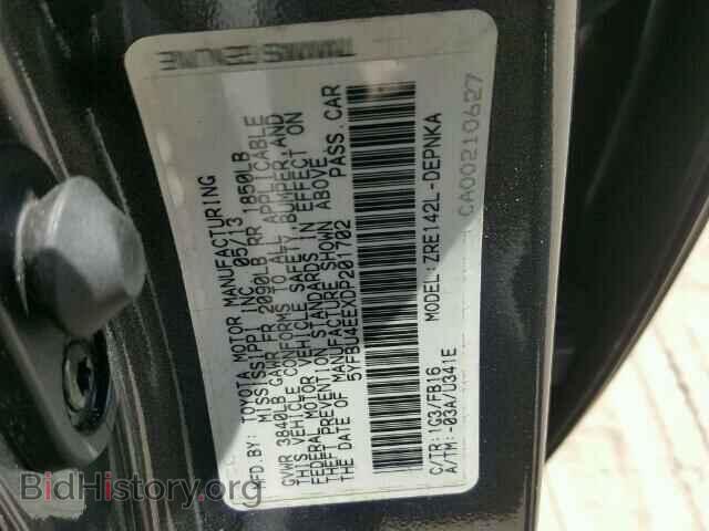 2013 TOYOTA COROLLA - VIN: 5YFBU4EEXDP201702 - Фото 10