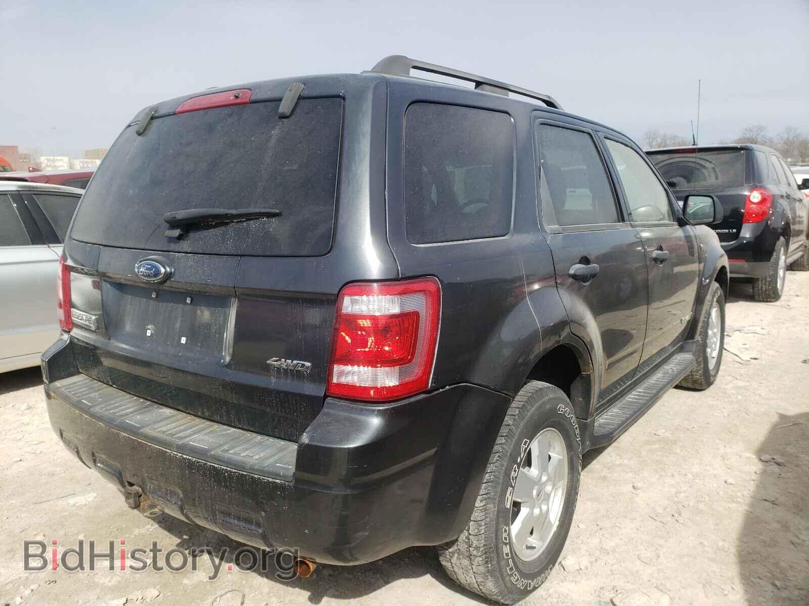 2008 FORD ESCAPE - VIN: 1FMCU93198KC32098 - Фото 4