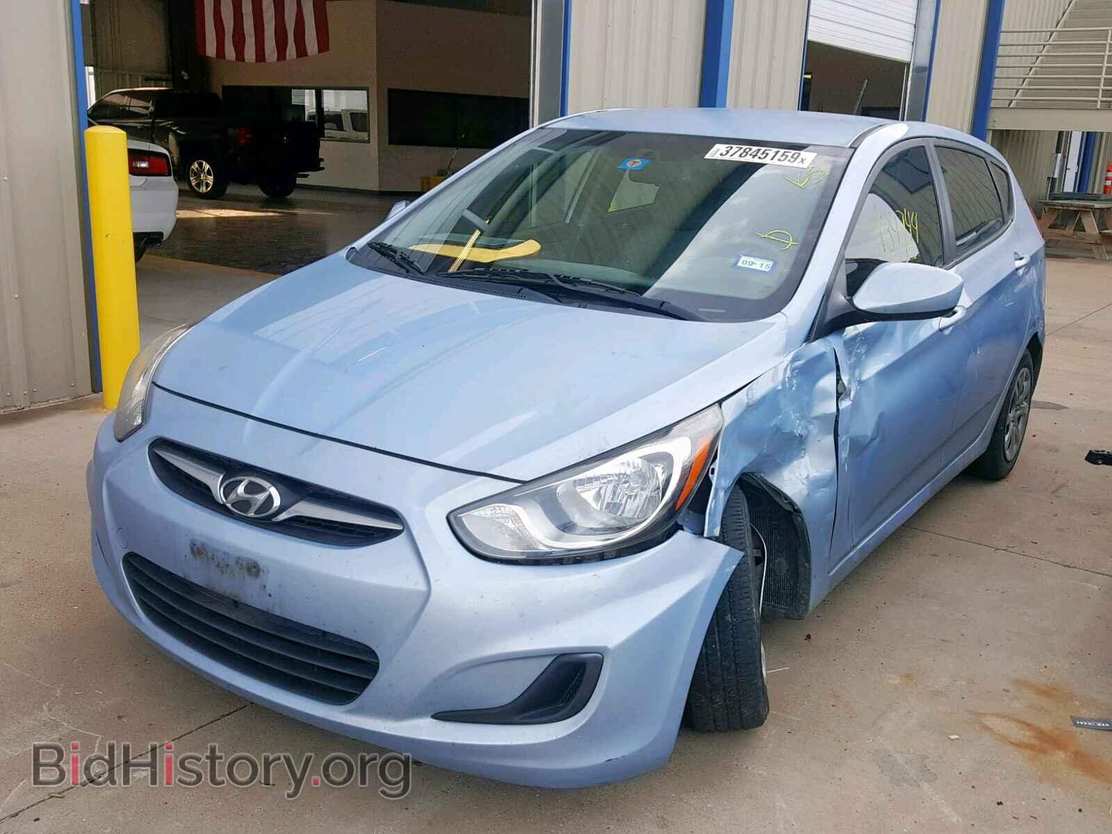 2013 HYUNDAI ACCENT - VIN: KMHCT5AEXDU118420 - Фото 2