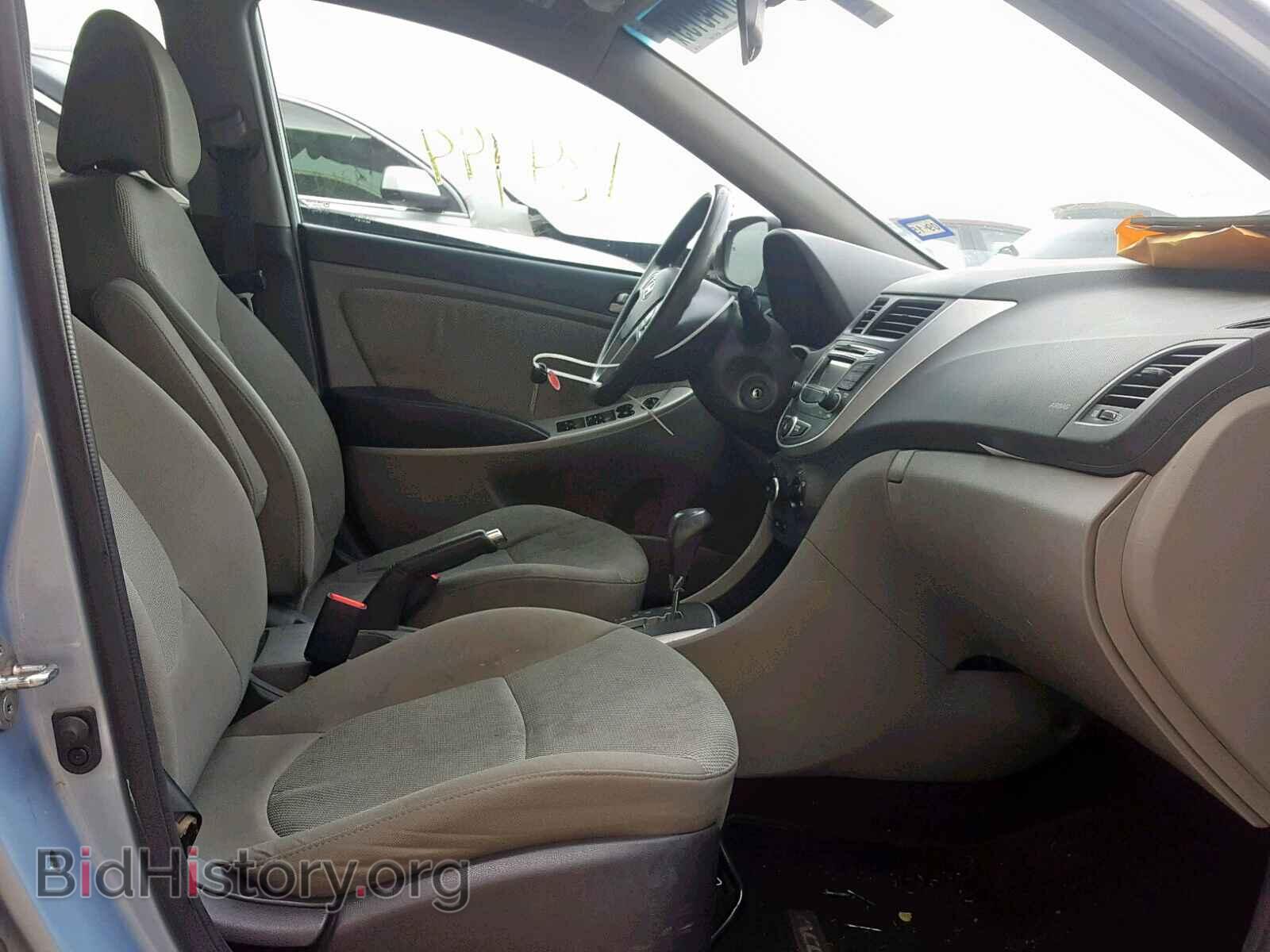 2013 HYUNDAI ACCENT - VIN: KMHCT5AEXDU118420 - Фото 5