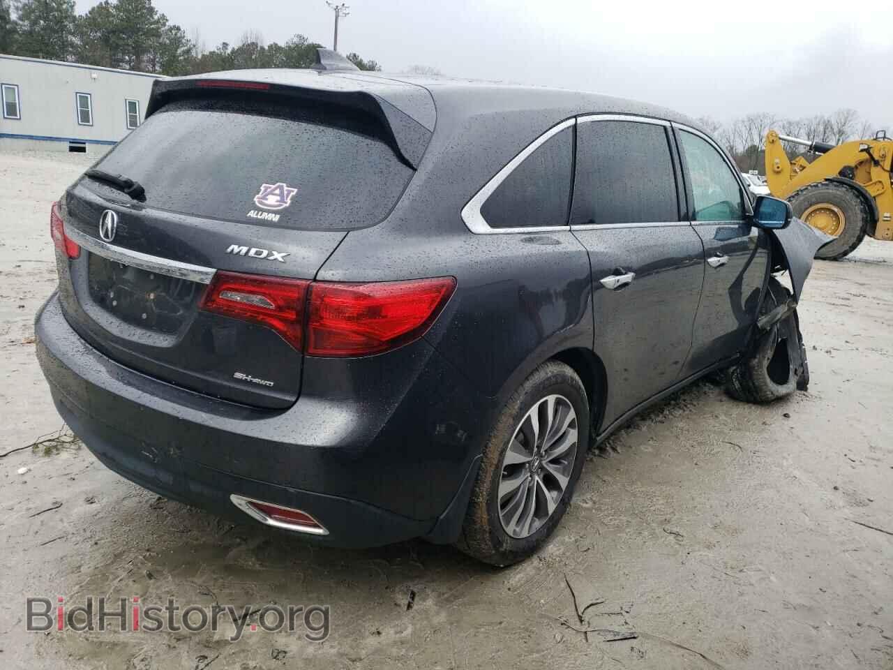2016 ACURA MDX - VIN: 5FRYD4H41GB059333 - Фото 3