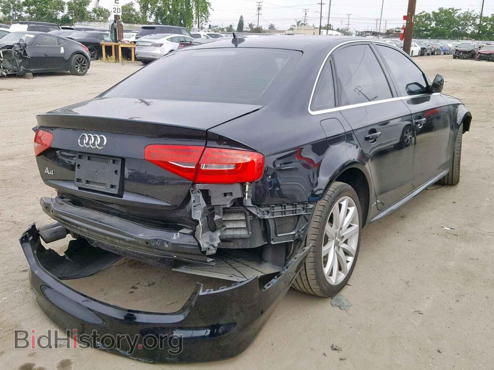 2014 AUDI A4 - VIN: WAUAFAFL4EN002934 - Photo 4