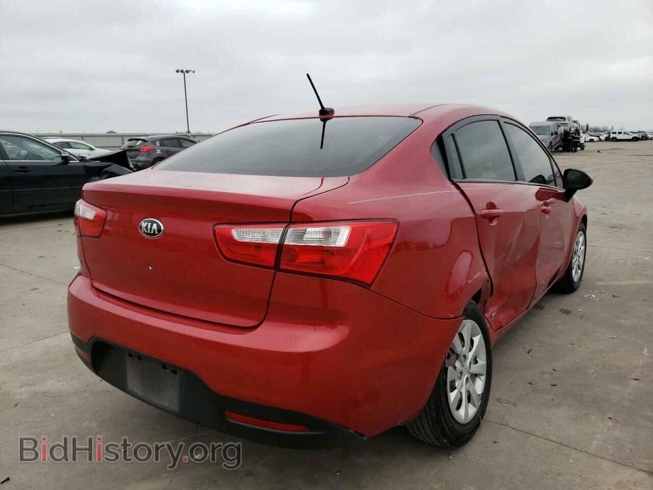 2013 KIA RIO - VIN: KNADM4A39D6285674 - Фото 4