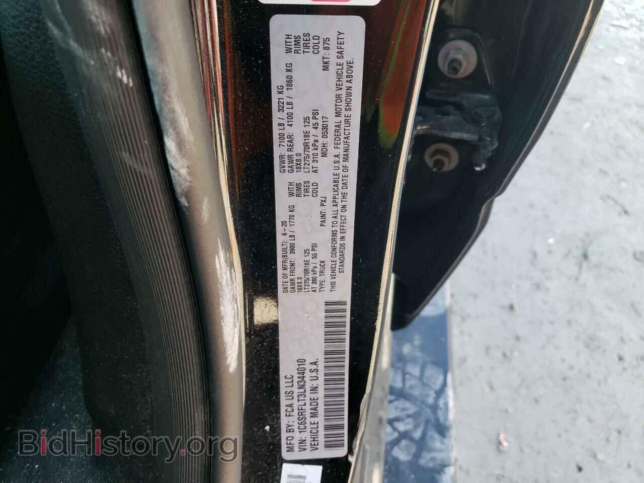 2020 RAM 1500 - VIN: 1C6SRFLT3LN344010 - Photo 12