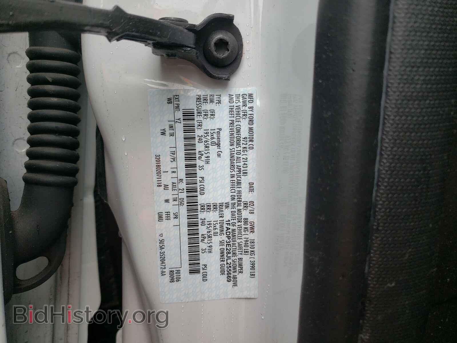 2018 FORD FOCUS - VIN: 1FADP3E28JL255669 - Photo 10