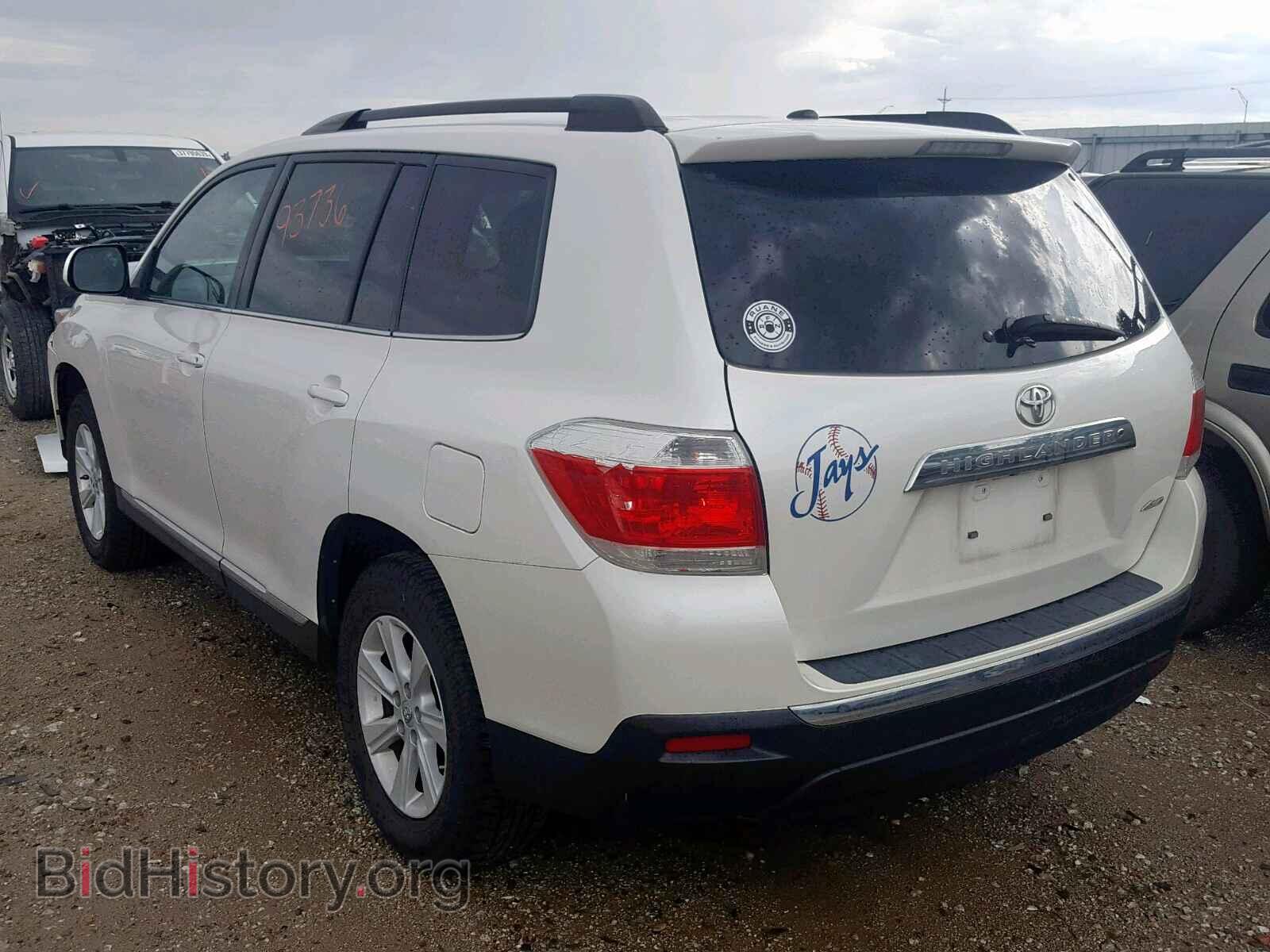 2012 TOYOTA HIGHLANDER - VIN: 5TDBK3EH8CS097579 - Фото 3
