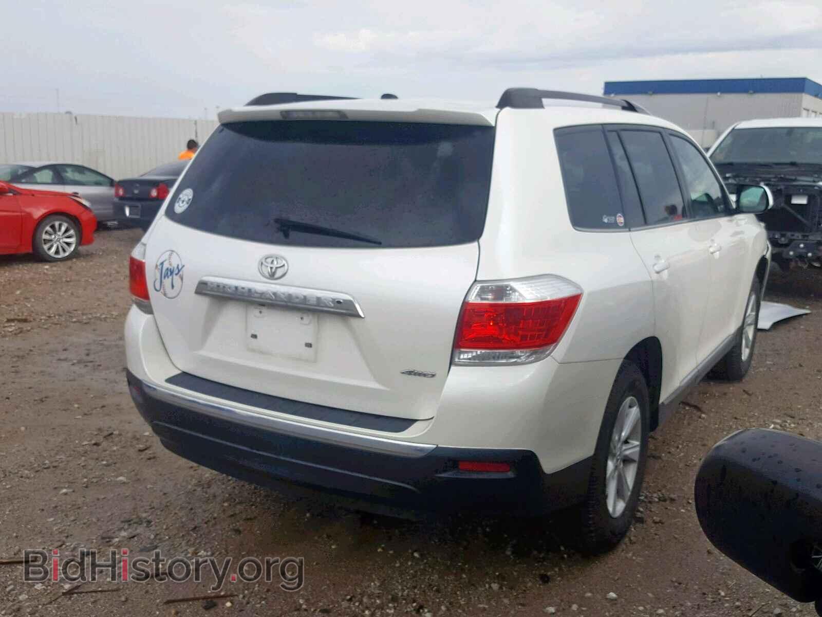 2012 TOYOTA HIGHLANDER - VIN: 5TDBK3EH8CS097579 - Фото 4