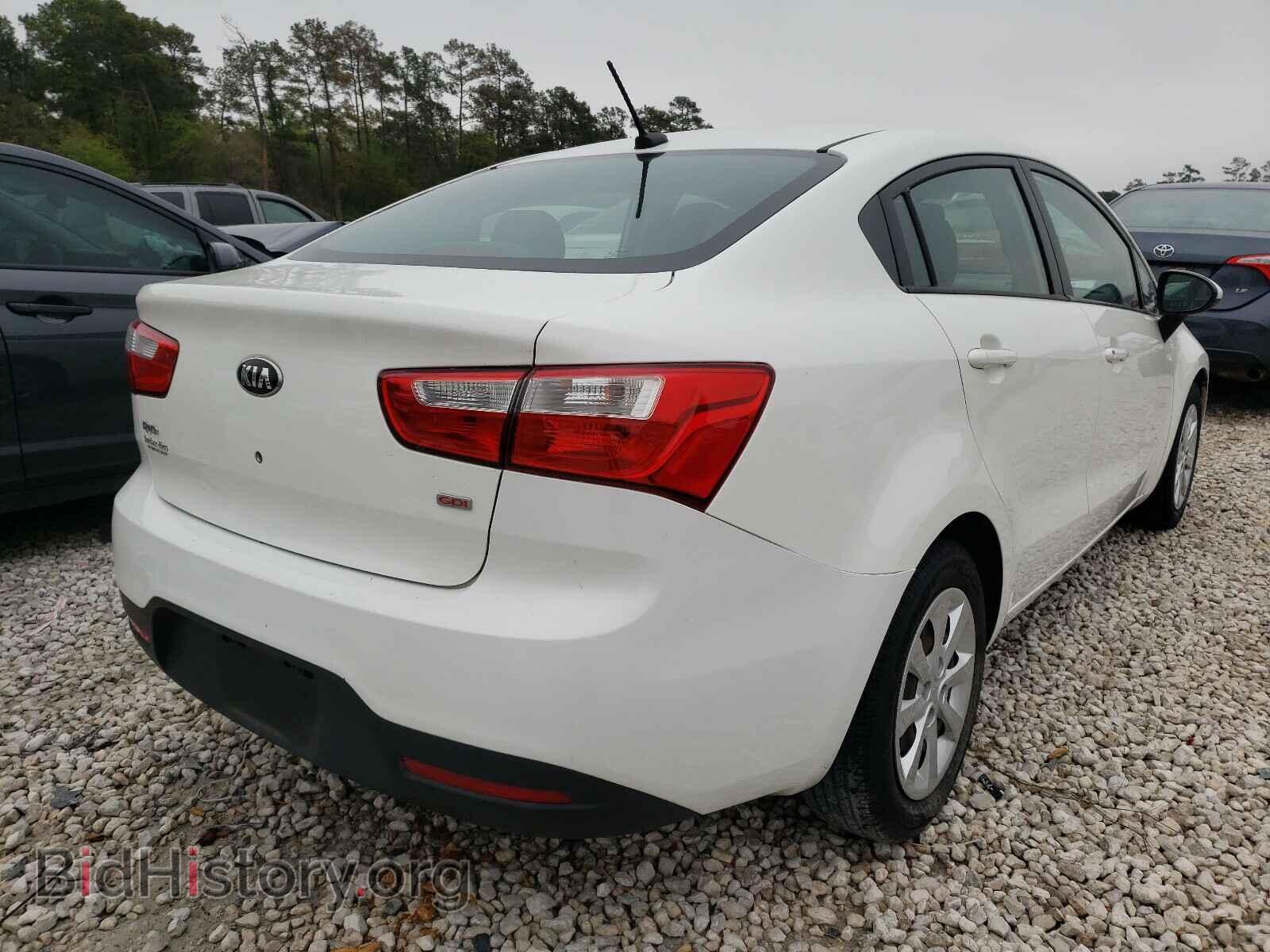 2015 KIA RIO - VIN: KNADM4A34F6464529 - Фото 4
