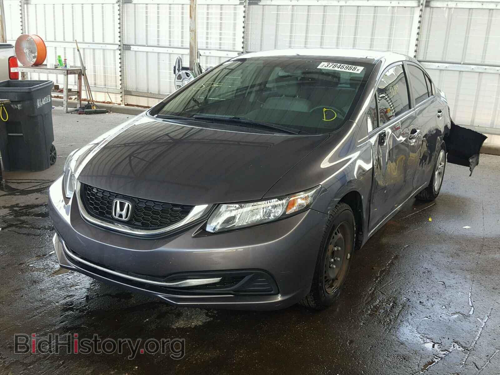 2014 HONDA CIVIC - VIN: 19XFB2F5XEE076472 - Фото 2