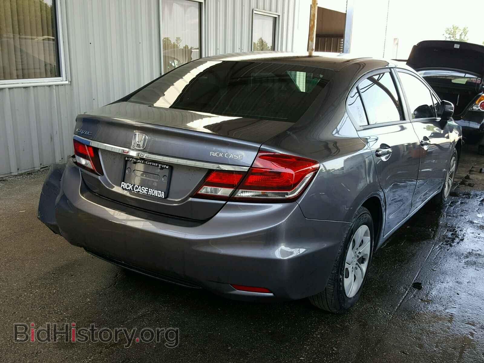 2014 HONDA CIVIC - VIN: 19XFB2F5XEE076472 - Фото 4