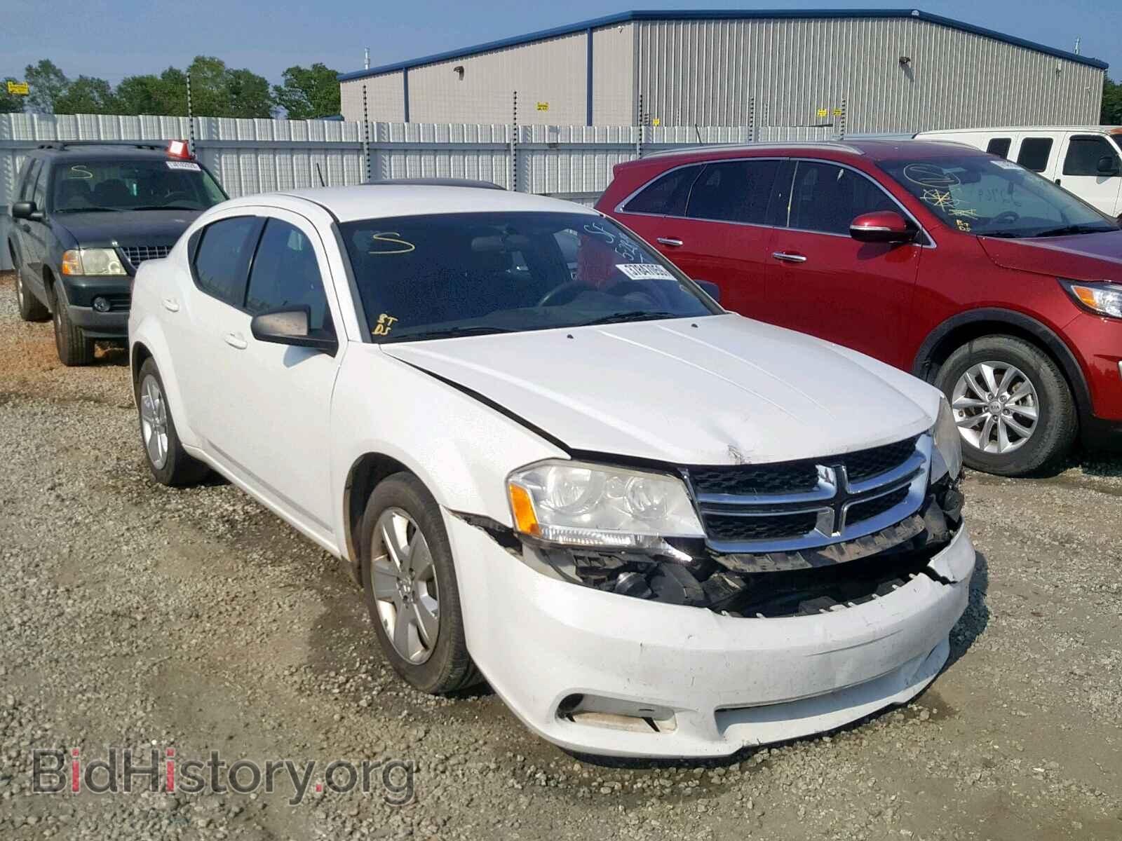 Фотография 1C3CDZAB8CN174593 - DODGE AVENGER 2012