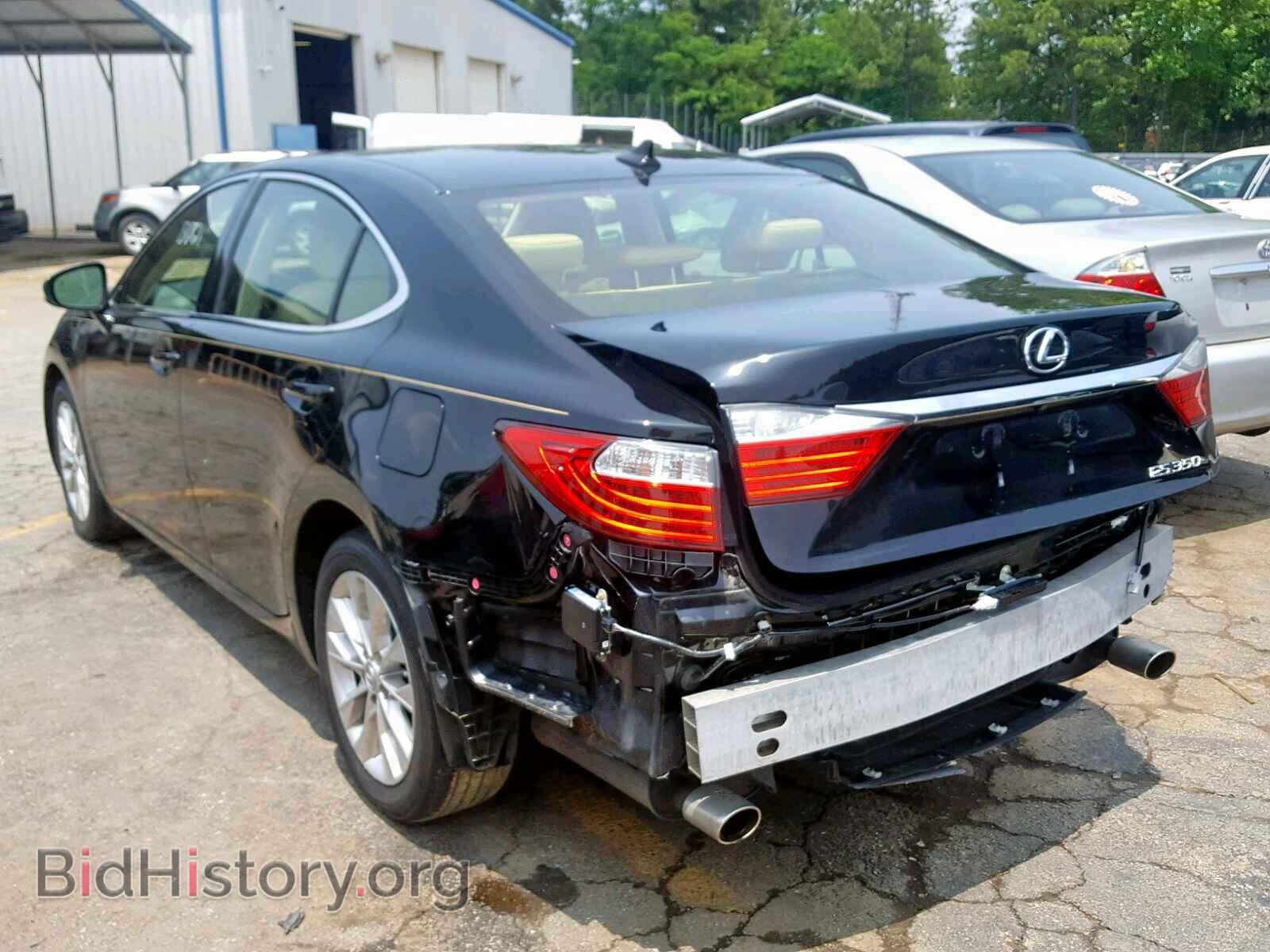 2013 LEXUS ES350 - VIN: JTHBK1GG0D2017501 - Фото 3
