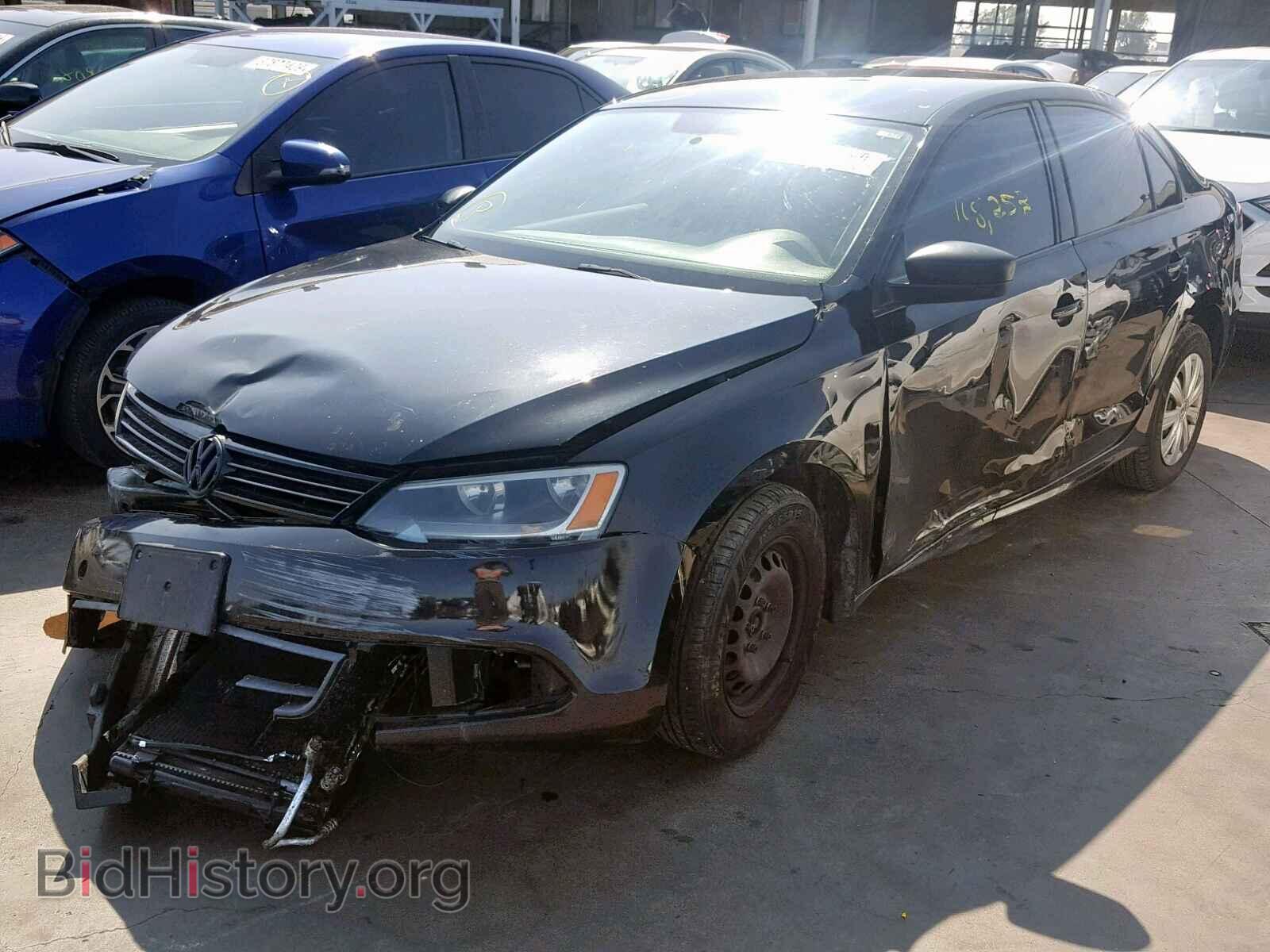 2014 VOLKSWAGEN JETTA - VIN: 3VW2K7AJ7EM387568 - Фото 2