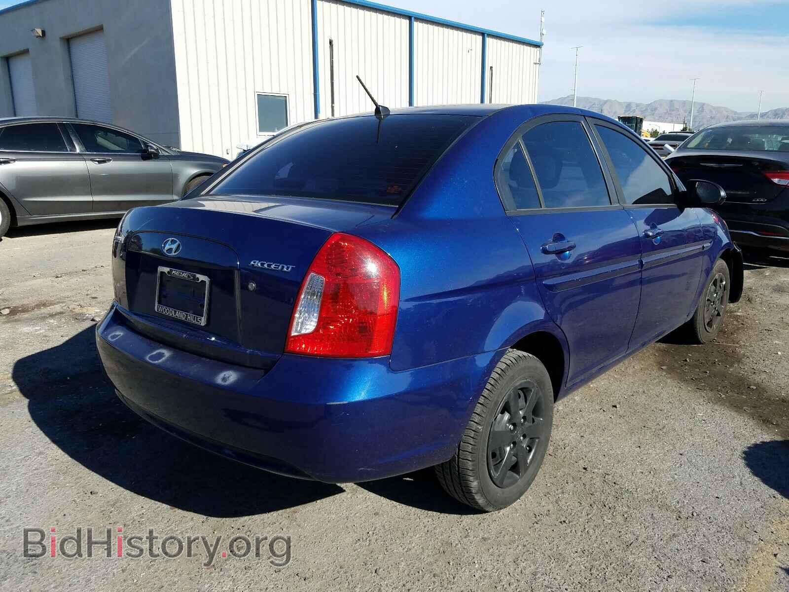 2009 HYUNDAI ACCENT - VIN: KMHCN46C09U379848 - Фото 4